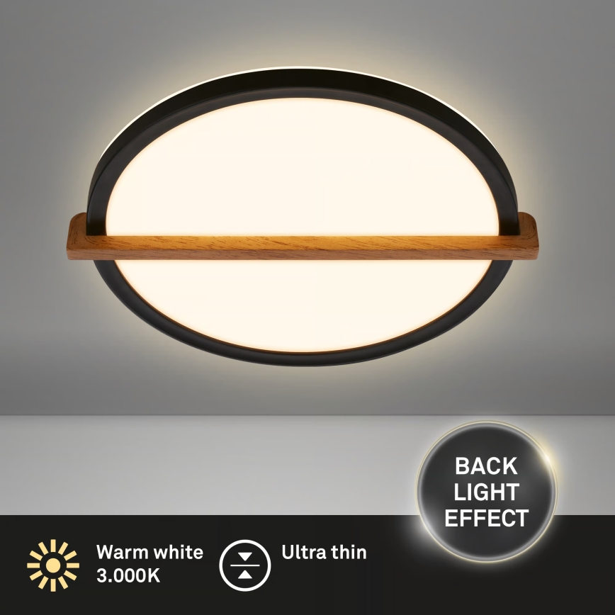 Briloner 3844015 - Φωτιστικό οροφής LED, 18W/230V, διάμετρος 31,5 εκ.