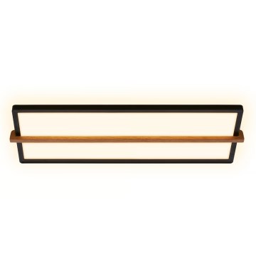 Briloner 3846015 - Φωτιστικό οροφής LED REMSA LED/22W/230V 3000K 60,5x20 cm μαύρο