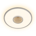 Briloner 3847014 - Φωτιστικό οροφής LED TORO/18W/230V Ø 42 εκ. ματ χρώμιο