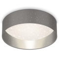 Briloner 3882-014 - Φωτιστικό οροφής LED MAILA STARRY LED/18W/230V γκρι/ασημί