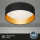 Briloner 3882-015 - Φωτιστικό οροφής LED MAILA STARRY LED/18W/230V μαύρο/χρυσαφί
