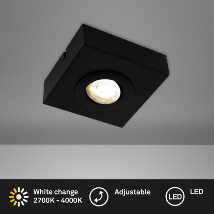 Briloner 3996015 - LED Σποτ CTS LED/4W/230V 2700/4000K μαύρο