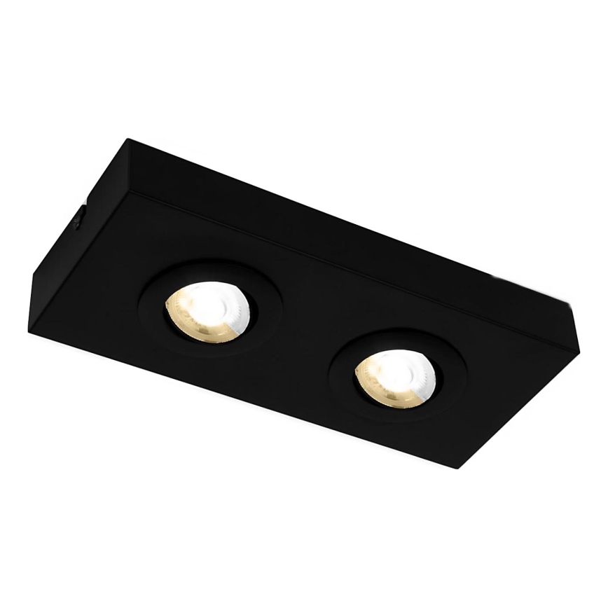 Briloner 3996025 - LED Σποτ CTS 2xLED/4W/230V 2700/4000K μαύρο