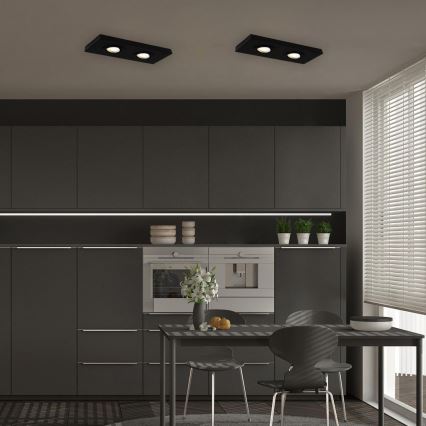 Briloner 3996025 - LED Σποτ CTS 2xLED/4W/230V 2700/4000K μαύρο