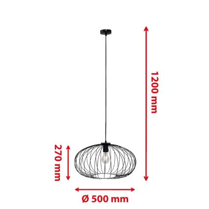 Briloner 4023-015 -Κρεμαστό φωτιστικό οροφής KAGO 1xE27/60W/230V