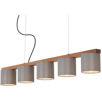 Briloner 4075-054 - Κρεμαστό φωτιστικό σε καλώδιο 5xE14/25W/230V