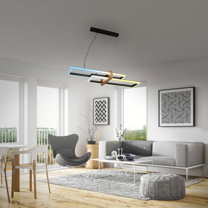 Briloner 4768015 - Ρυθμιζόμενος LED πολυέλαιος σε καλώδιο LED/44W/230V 2700-6500K 100 cm + τηλεχειριστήριο
