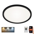 Briloner 7058-015 - LED Φωτιστικό dimming SLIM LED/18W/230V 2700-6500K Wi-Fi Tuya + τηλεχειριστήριο