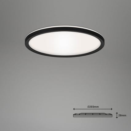 Briloner 7058-015 - LED Φωτιστικό dimming SLIM LED/18W/230V 2700-6500K Wi-Fi Tuya + τηλεχειριστήριο