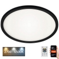 Briloner 7059-015 - LED Dimmable φωτιστικό οροφής SLIM LED/22W/230V 2700-6500K Wi-Fi Tuya + τηλεχειριστήριο
