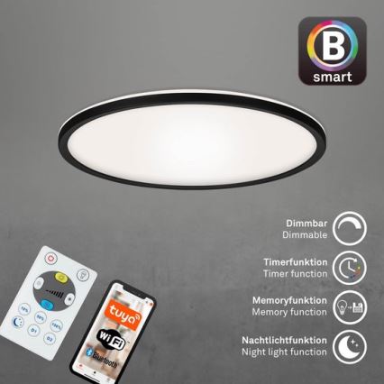 Briloner 7059-015 - LED Dimmable φωτιστικό οροφής SLIM LED/22W/230V 2700-6500K Wi-Fi Tuya + τηλεχειριστήριο