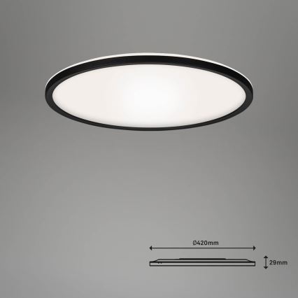 Briloner 7059-015 - LED Dimmable φωτιστικό οροφής SLIM LED/22W/230V 2700-6500K Wi-Fi Tuya + τηλεχειριστήριο