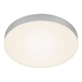 Briloner 7066-014 - Φωτιστικό οροφής LED FLAME LED/21W/230V 3000K ασημί διάμετρος 28,7 cm