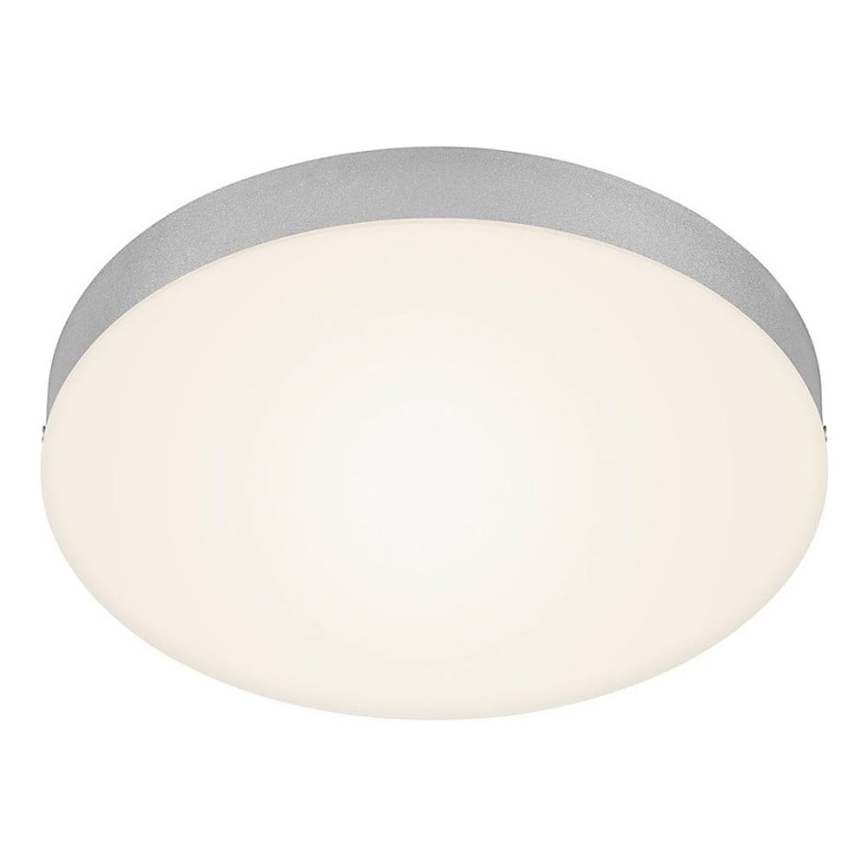 Briloner 7066-014 - Φωτιστικό οροφής LED FLAME LED/21W/230V 3000K ασημί διάμετρος 28,7 cm