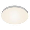 Briloner 7068-014 - Φωτιστικό οροφής LED FLAME LED/24,5W/230V 3000K διάμετρος 38 cm ασημί