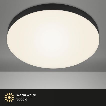 Briloner 7068-015 - Φωτιστικό οροφής LED FLAME LED/24,5W/230V 3000K μαύρο