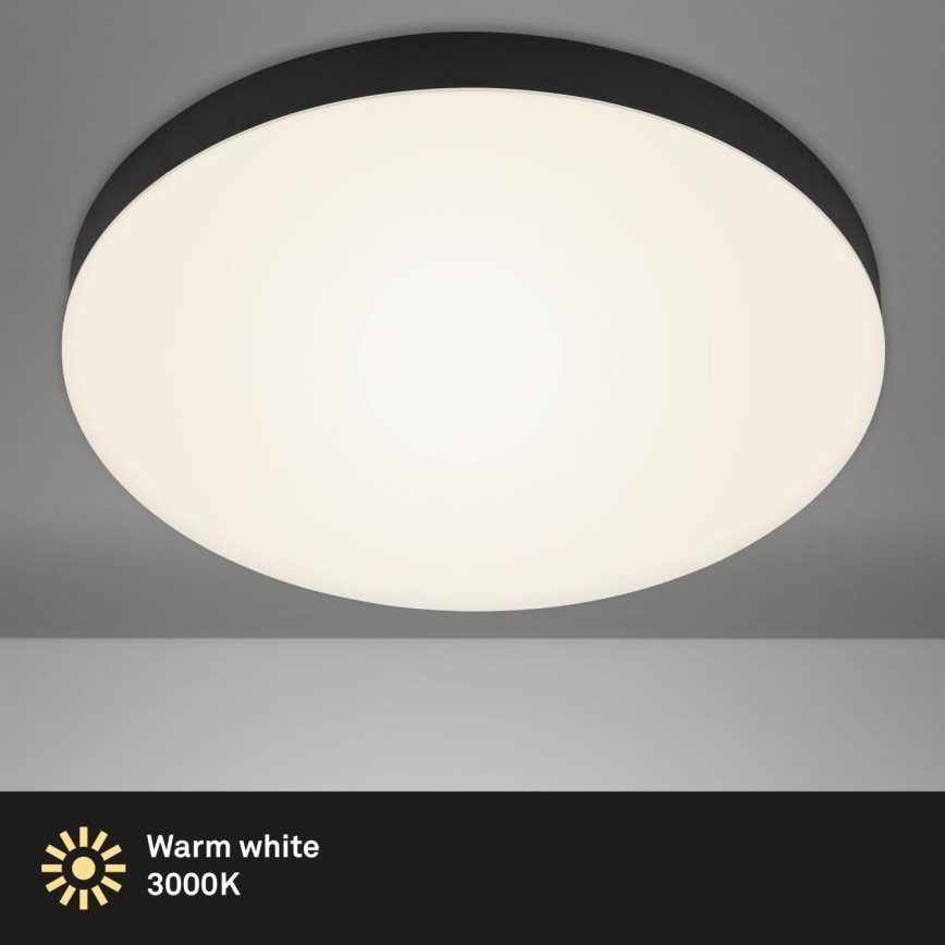 Briloner 7068-015 - Φωτιστικό οροφής LED FLAME LED/24,5W/230V 3000K μαύρο