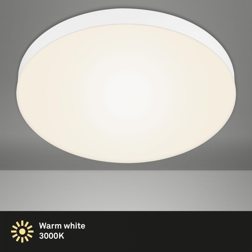 Briloner 7068-016 - Φωτιστικό οροφής LED FLAME LED/24,5W/230V 3000K διάμετρος 38 cm λευκό
