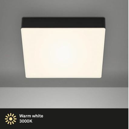 Briloner 7070-015 - Φωτιστικό οροφής LED FLAME LED/16W/230V μαύρο