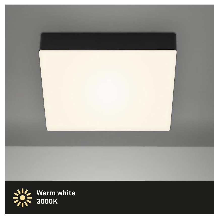 Briloner 7070-015 - Φωτιστικό οροφής LED FLAME LED/16W/230V μαύρο