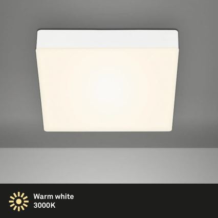 Briloner 7070-016 - Φωτιστικό οροφής LED FLAME LED/16W/230V λευκό