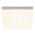Briloner 7071-014 - Φωτιστικό οροφής LED FLAME LED/21W/230V 3000K 28,7x28,7 cm ασημί
