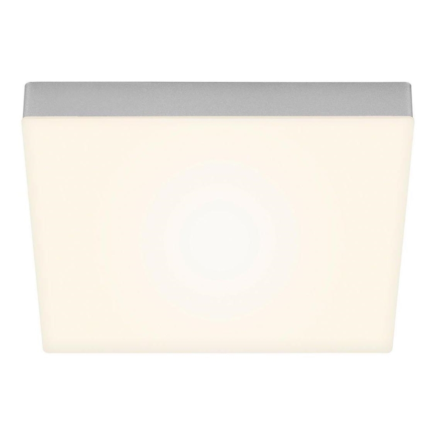 Briloner 7071-014 - Φωτιστικό οροφής LED FLAME LED/21W/230V 3000K 28,7x28,7 cm ασημί