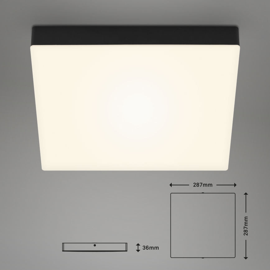 Briloner 7071015 - Φωτιστικό οροφής LED FLAME LED/21W/230V μαύρο
