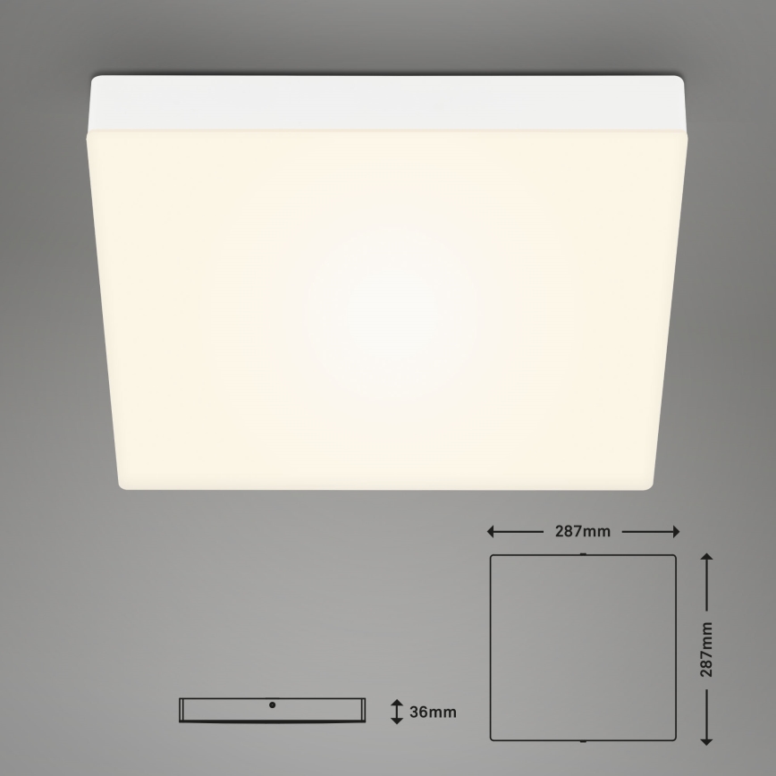 Briloner 7071016 - Φωτιστικό οροφής LED FLAME LED/21W/230V λευκό