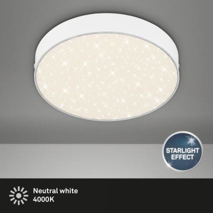 Briloner 7073-416 - Φωτιστικό οροφής LED STAR SKY LED/16W/230V 4000K διάμετρος 21 cm λευκό