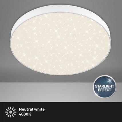 Briloner 7075-416 - Φωτιστικό οροφής LED STAR SKY LED/24,5W/230V 4000K διάμετρος 38 cm λευκό