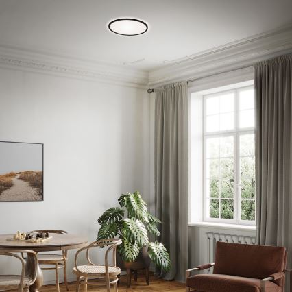 Briloner 7079-015 - LED Dimmable φωτιστικό οροφής SLIM LED/18W/230V 2700-6500K + τηλεχειριστήριο