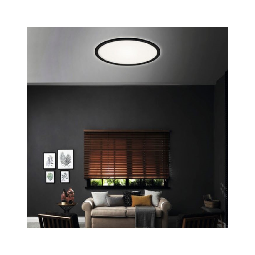 Briloner 7079-015 - LED Dimmable φωτιστικό οροφής SLIM LED/18W/230V 2700-6500K + τηλεχειριστήριο
