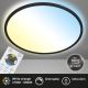 Briloner 7080-015 - LED Dimmable φωτιστικό οροφής SLIM LED/22W/230V 2700-6500K + τηλεχειριστήριο