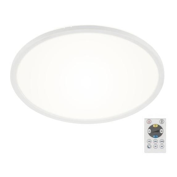 Briloner 7080-016 - LED Dimmable φωτιστικό οροφής SLIM LED/22W/230V 2700-6500K + τηλεχειριστήριο