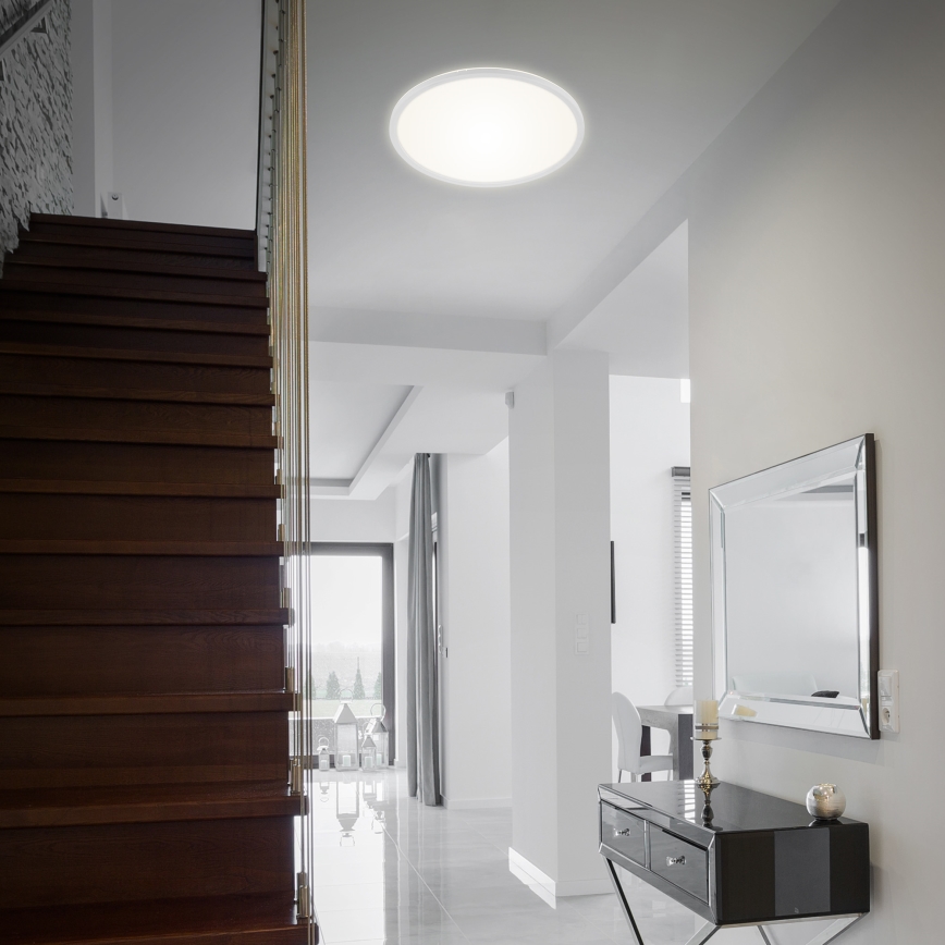 Briloner 7080-016 - LED Dimmable φωτιστικό οροφής SLIM LED/22W/230V 2700-6500K + τηλεχειριστήριο