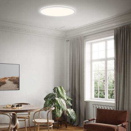 Briloner 7080-016 - LED Dimmable φωτιστικό οροφής SLIM LED/22W/230V 2700-6500K + τηλεχειριστήριο