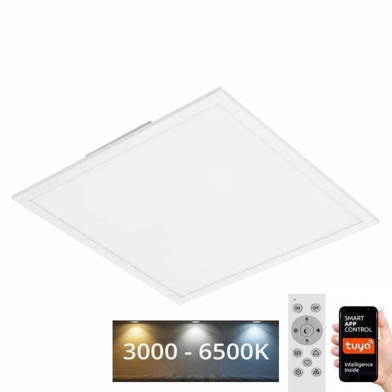 Briloner 7087-016 - LED RGBW Φωτιστικό dimming SMART LED/24W/230V 3000-6500K Wi-Fi Tuya + τηλεχειριστήριο