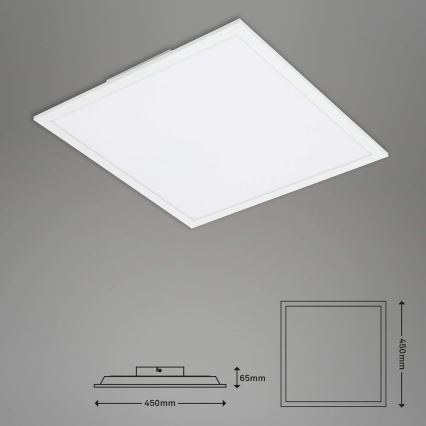 Briloner 7087-016 - LED RGBW Φωτιστικό dimming SMART LED/24W/230V 3000-6500K Wi-Fi Tuya + τηλεχειριστήριο