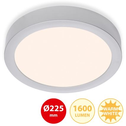 Briloner 7117-014 - Φωτιστικό οροφής LED FIRE LED/16,5W/230V 3000K