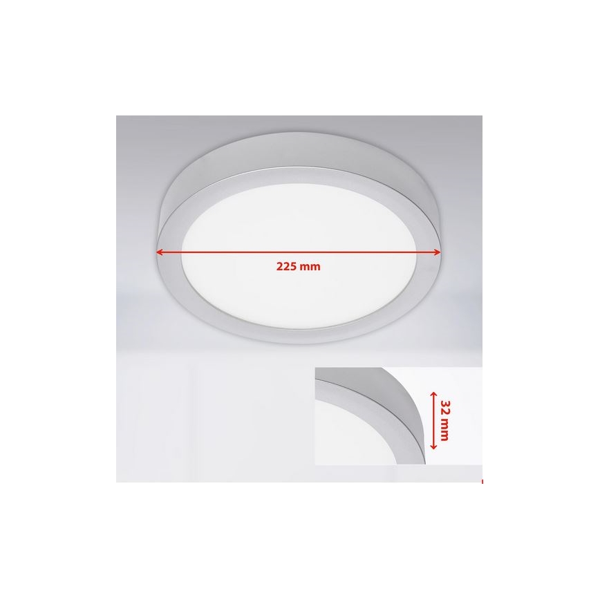 Briloner 7117-414 - Φωτιστικό οροφής LED FIRE LED/16,5W/230V 4000K
