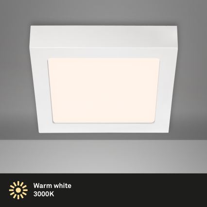 Briloner 7123-016 - Φωτιστικό οροφής LED FIRE LED/12W/230V 3000K 17x17 cm λευκό