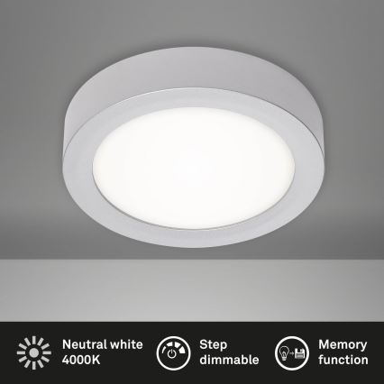 Briloner 7124-414 - Φωτιστικό οροφής LED Dimmable FIRE LED/12W/230V 4000K