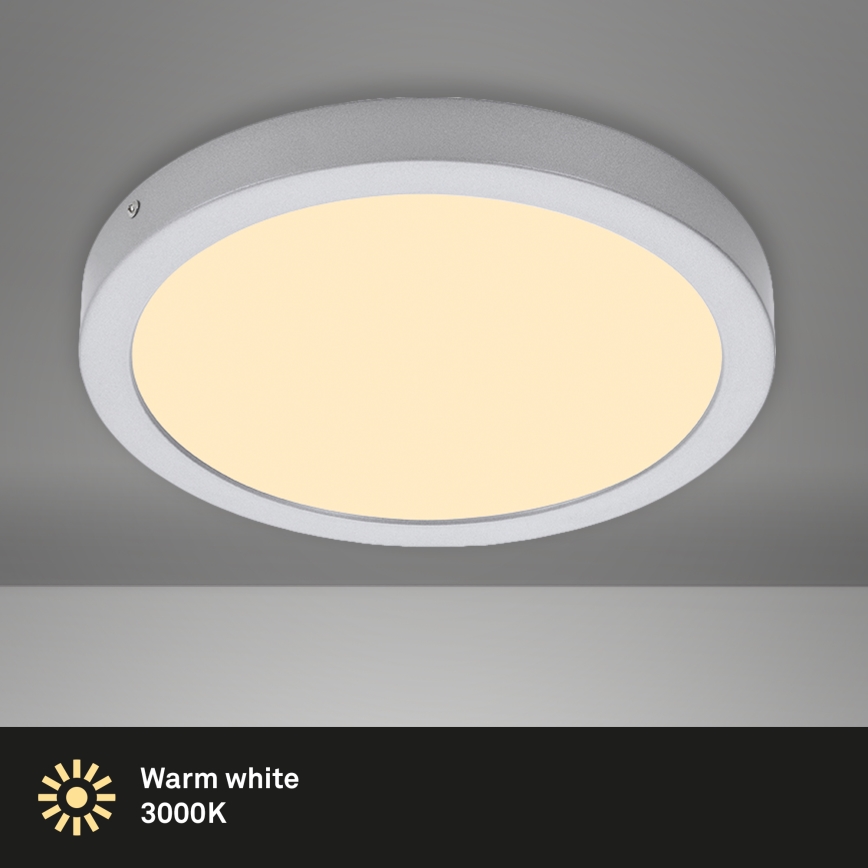 Briloner 7132-014 - Φωτιστικό οροφής μπάνιου LED FIRE LED/21W/230V 3000K IP44