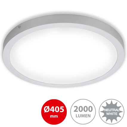 Briloner 7143-414 - Φωτιστικό οροφής LED FIRE LED/24,5W/230V 4000K