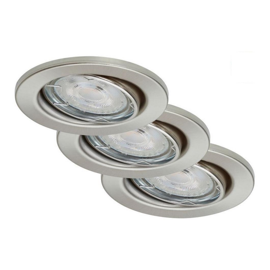 Briloner 7149-032-ΣET 3xLED Dimmable φωτιστικά μπάνιου 1xGU10/5W/230V IP23