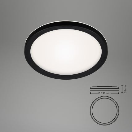 Briloner 7150-415 - Φωτιστικό οροφής LED SLIM LED/12W/230V διάμετρος 19 cm