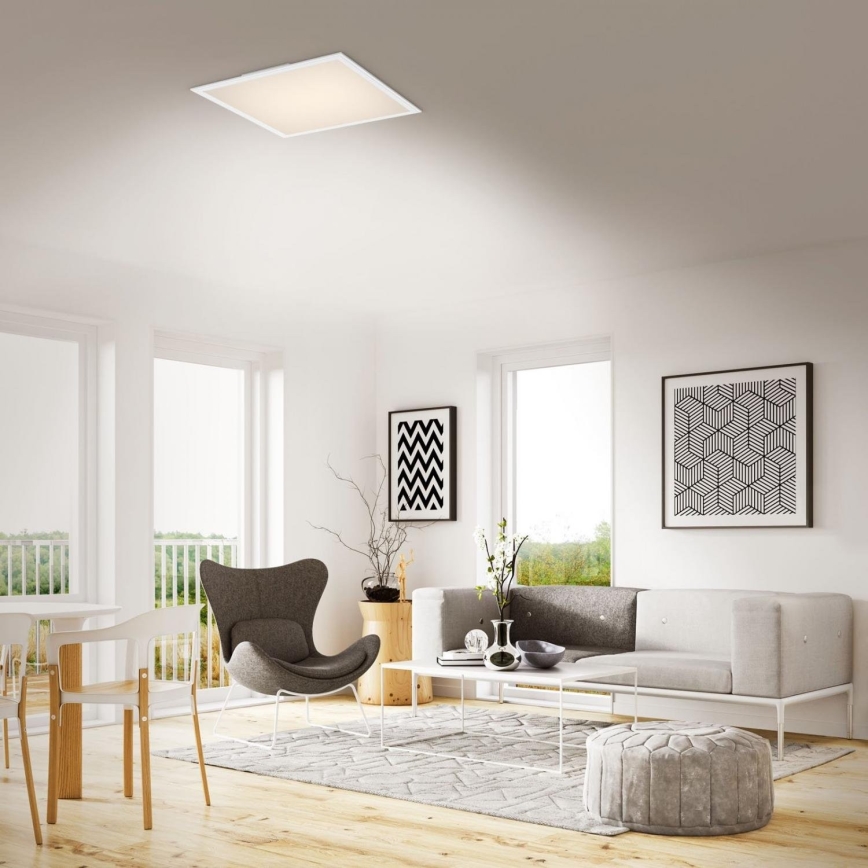 Briloner 7152-016 - LED RGB Πλαφονιέρα οροφής ντιμαριζόμενη COLOUR LED/24W/230V 3000-6500K + τηλεχειριστήριο