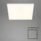 Briloner 7158-416 - Φωτιστικό οροφής LED SLIM LED/22W/230V 42x42 cm