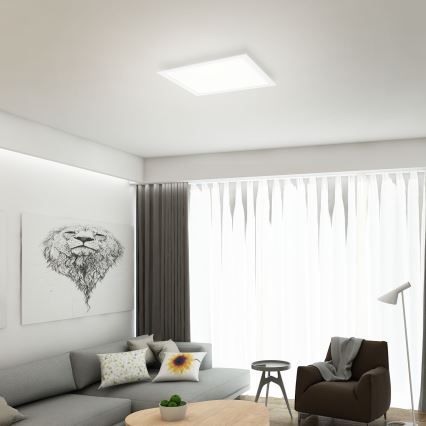 Briloner 7179-016 - Ρυθμιζόμενο LED οροφής φωτιστικό PIATTO LED/24W/230V 3000-6500K με τηλεχειριστήριο